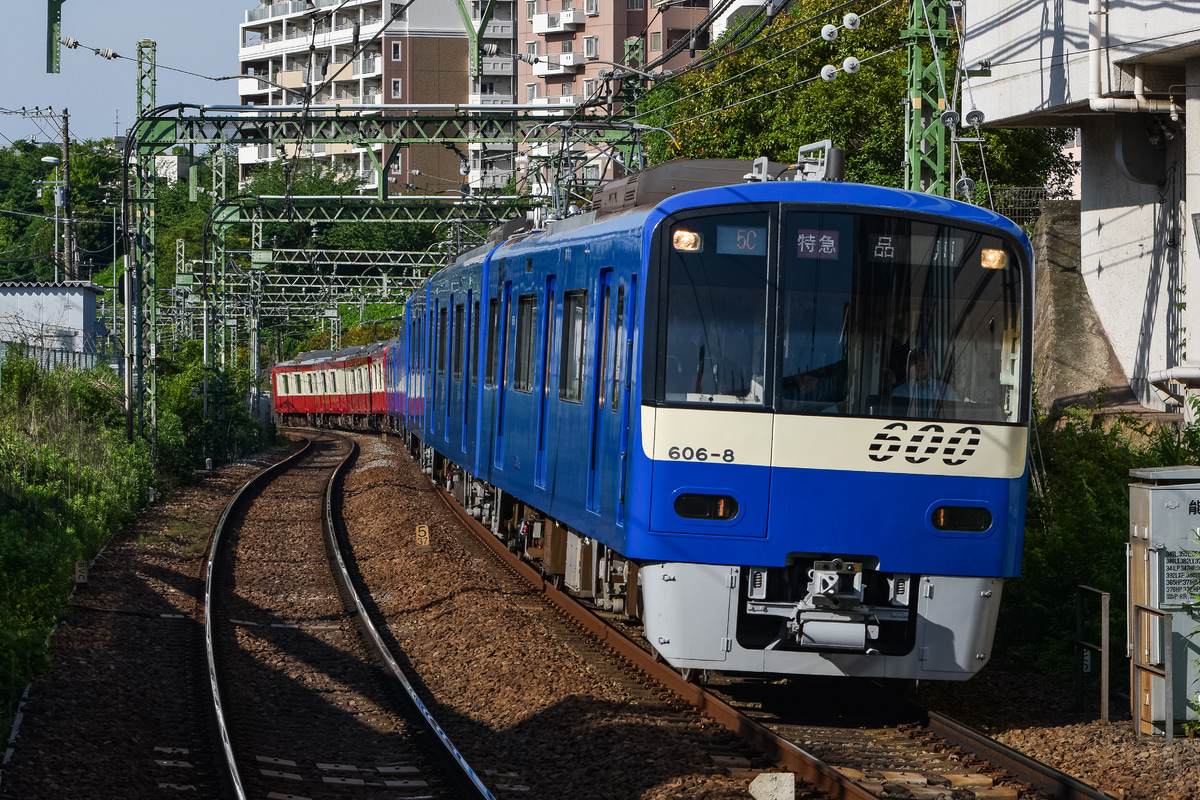 京急電鉄 久里浜検車区 600形 606編成