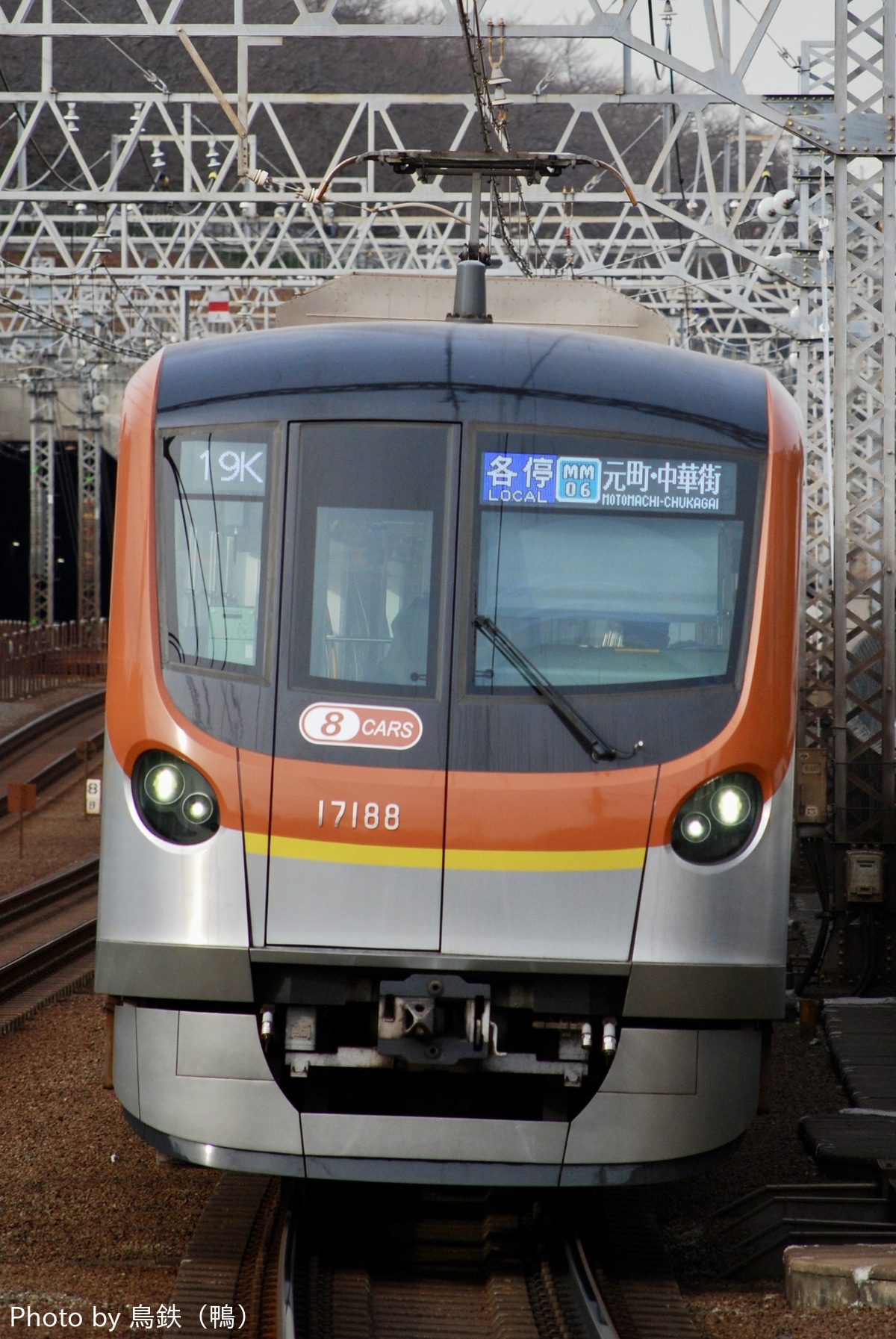 東京メトロ 和光検車区 17000系 17188F