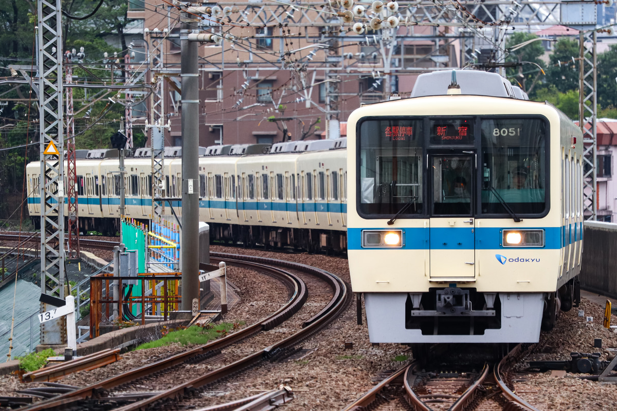 小田急電鉄 海老名検車区 8000形 8051F