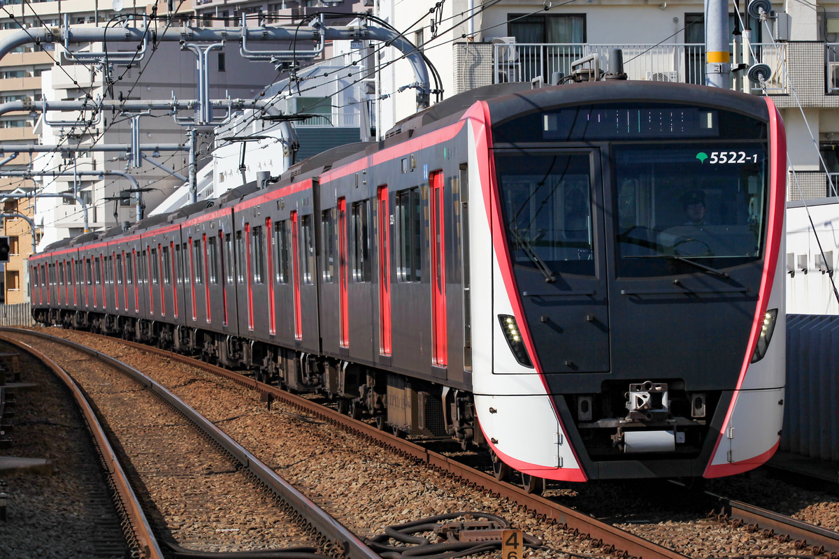 東京都交通局 馬込検車場 5500形 5522F