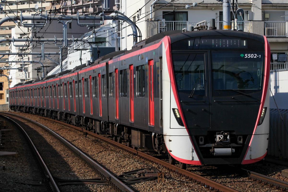 東京都交通局 馬込検車場 5500形 5502F