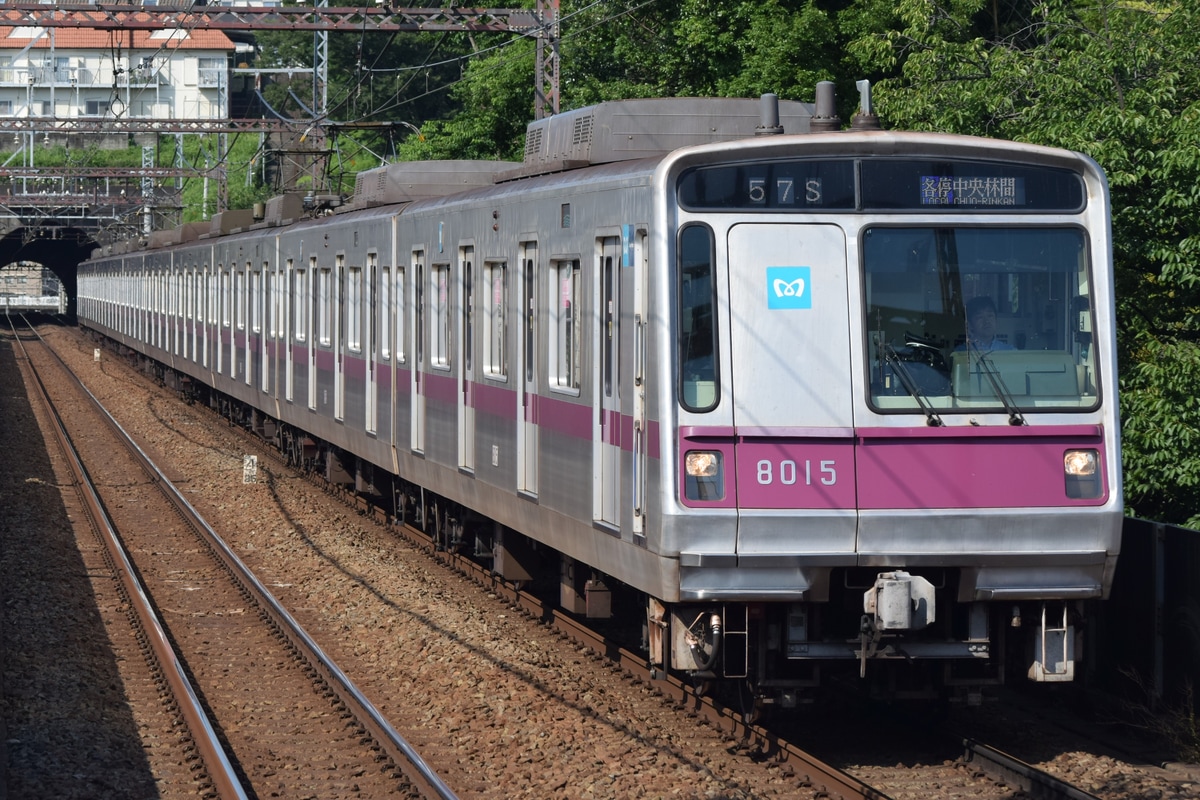 東京メトロ 鷺沼検車区 8000系 8115F