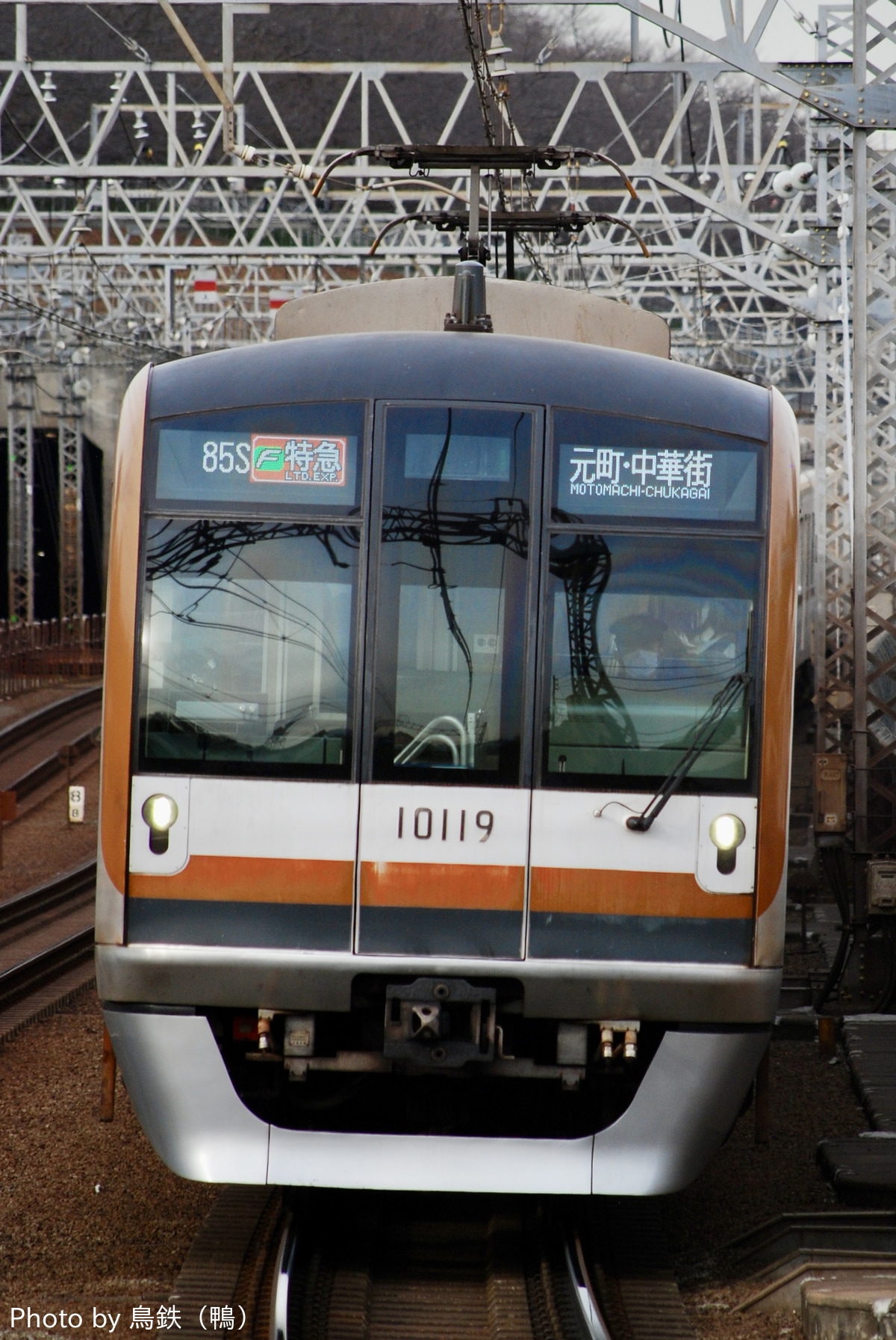 東京メトロ 和光検車区 10000系 10119F