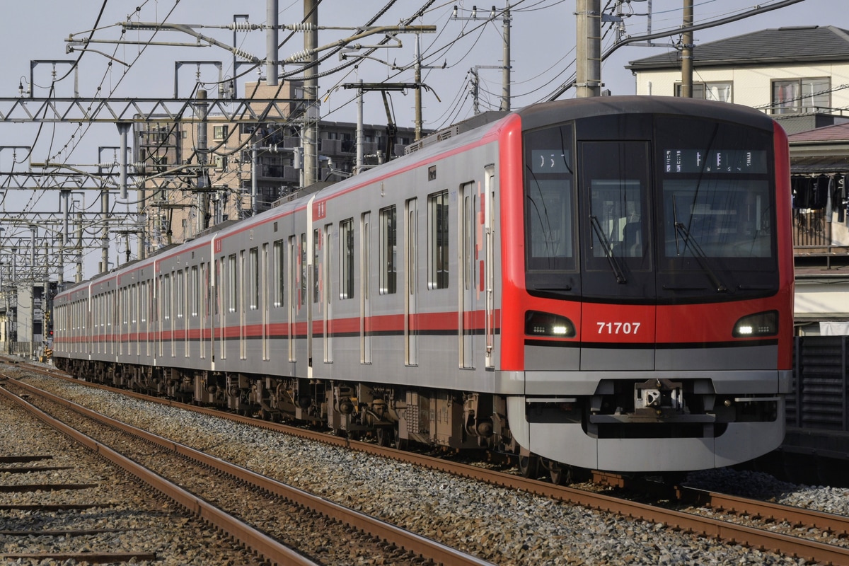 東武鉄道 南栗橋車両管区春日部支所 70000系 71707F