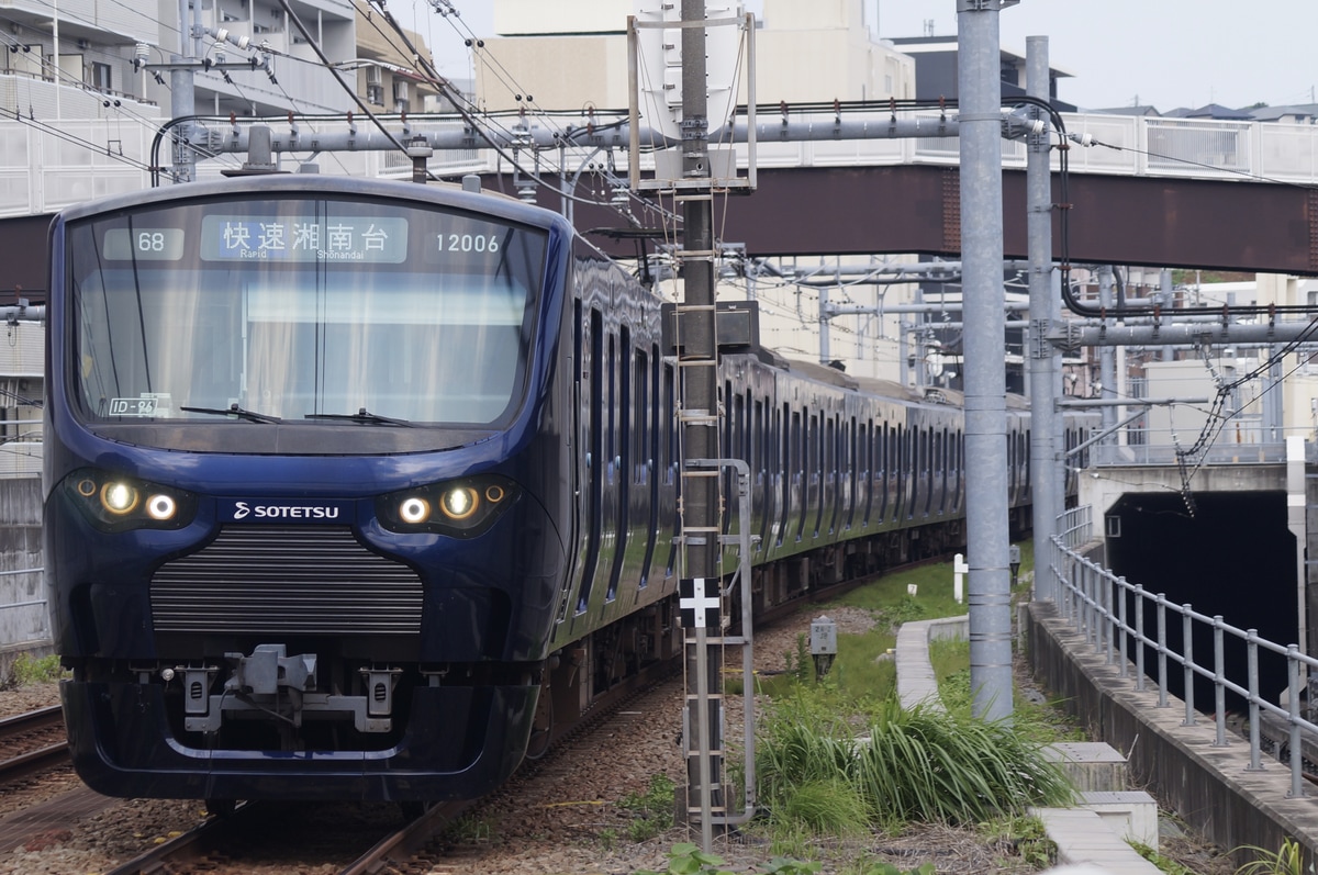 相模鉄道 かしわ台車両センター 12000系 12106f