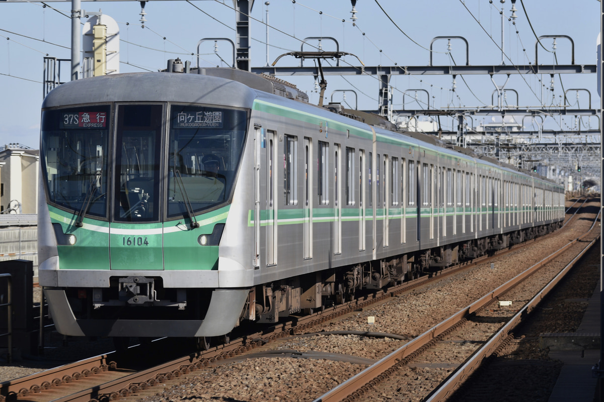 東京メトロ 綾瀬検車区 16000系 16104F