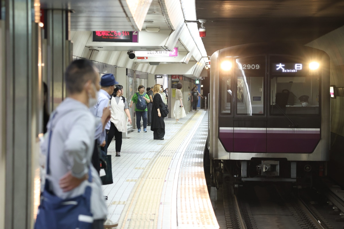 大阪市高速電気軌道 大日検車場 30000系 32609F