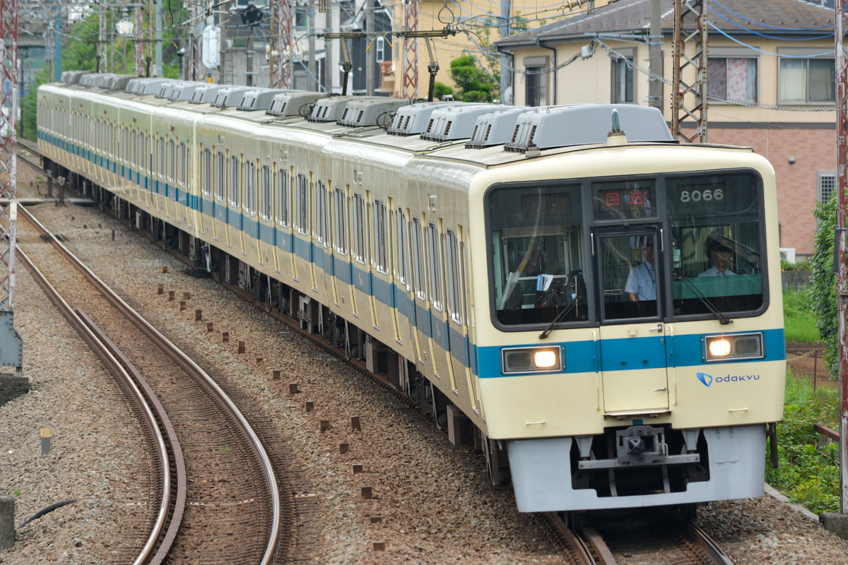 小田急電鉄 海老名検車区 8000形 8066F