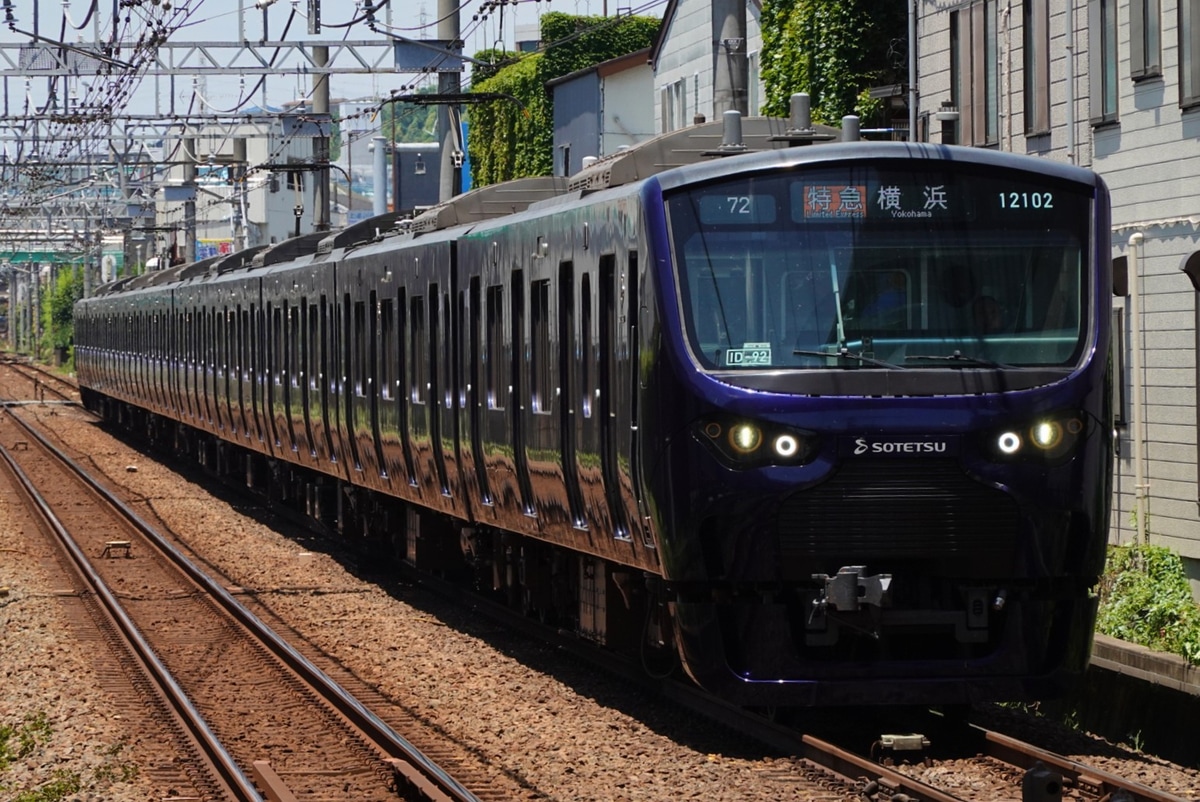 相模鉄道 かしわ台車両センター 12000系 12002F