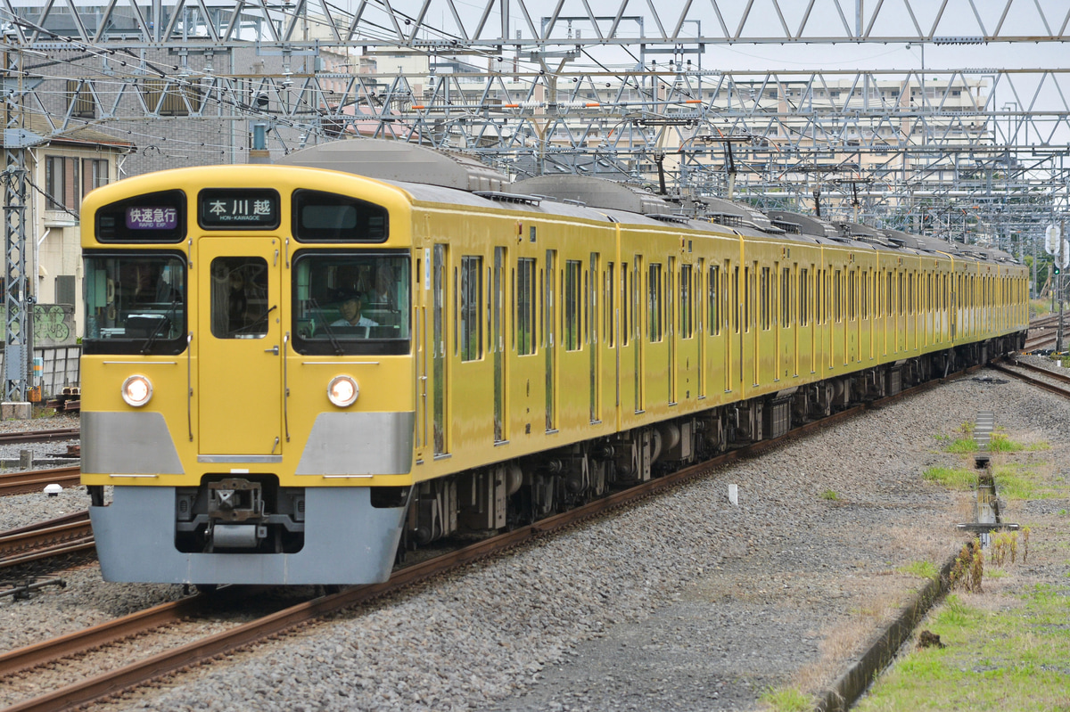 西武鉄道 玉川上水車両管理所 2000系 2051F