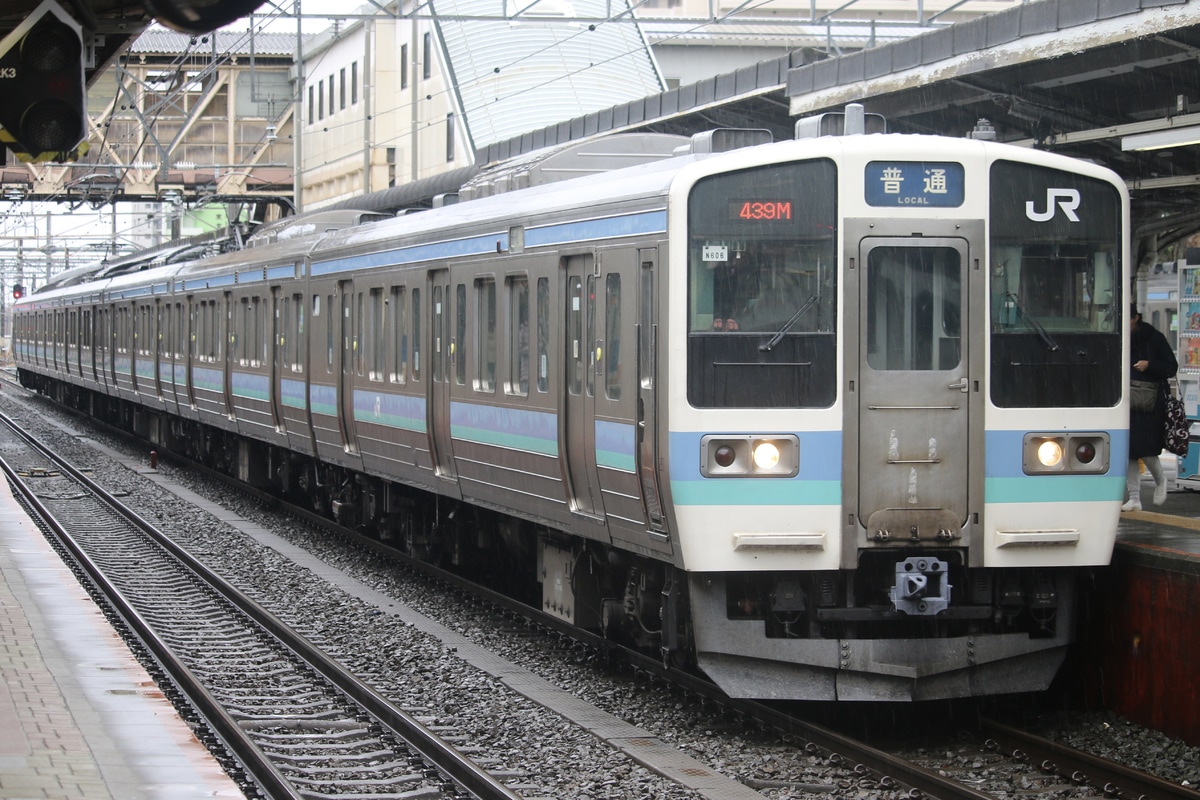 JR東日本 長野総合車両センター 211系 ナノN606編成