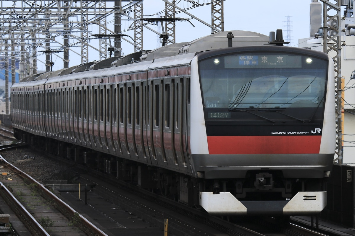 JR東日本 京葉車両センター E233系 ケヨ511編成