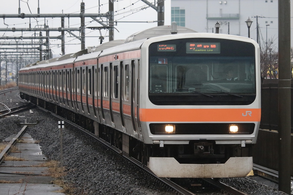 JR東日本 京葉車両センター E231系 ケヨMU1編成