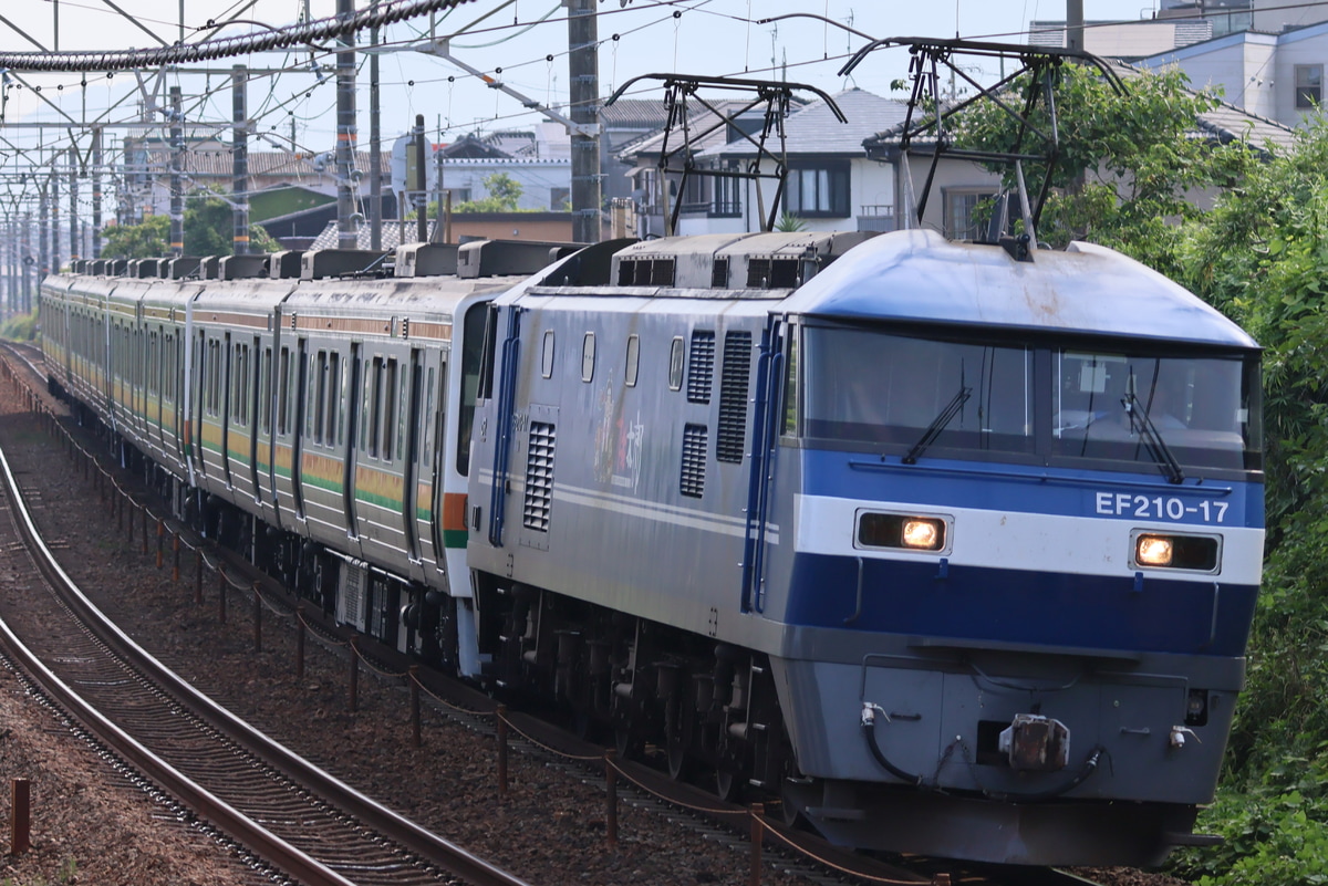 JR貨物 岡山機関区 EF210 17