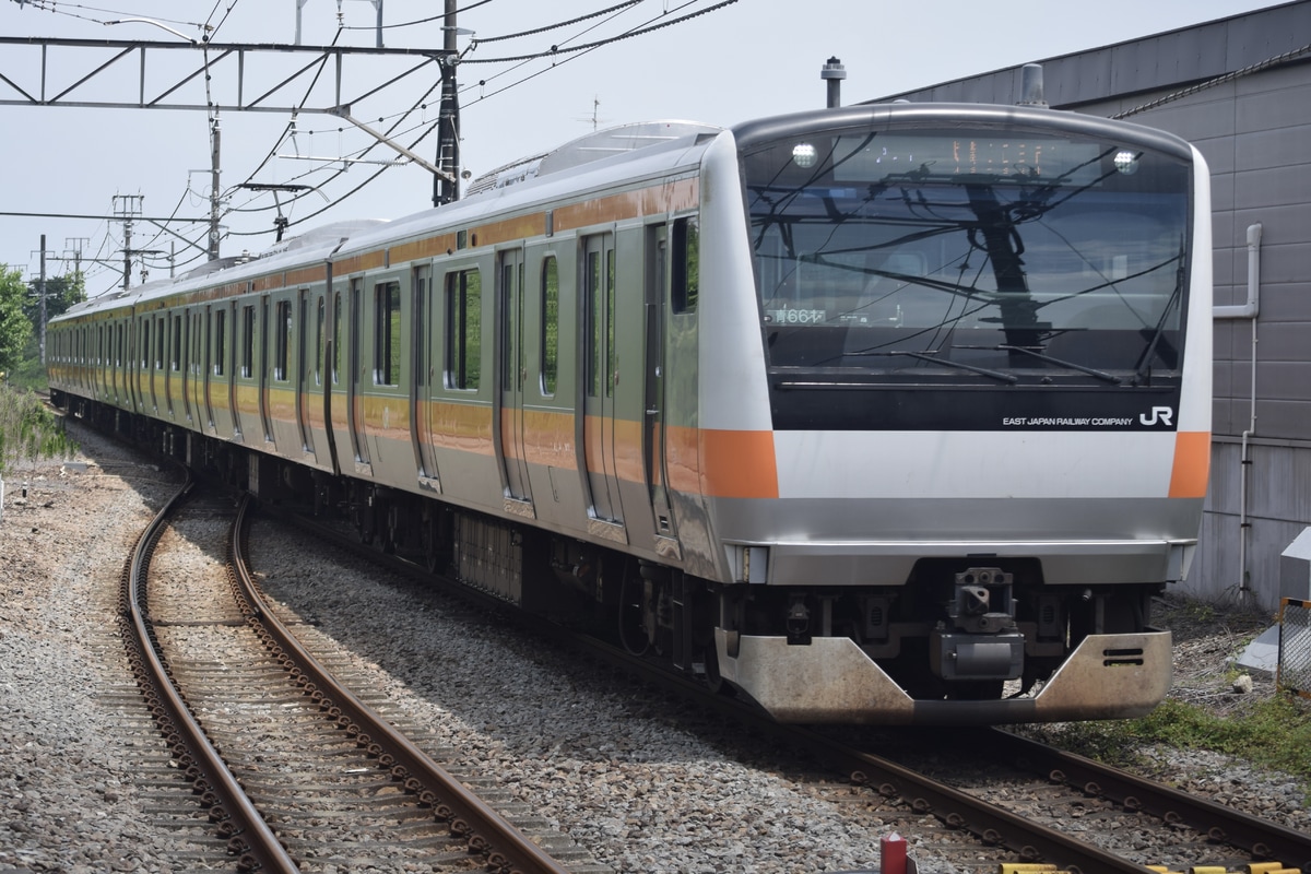 JR東日本 豊田車両センター本区 E233系 トタ青661編成