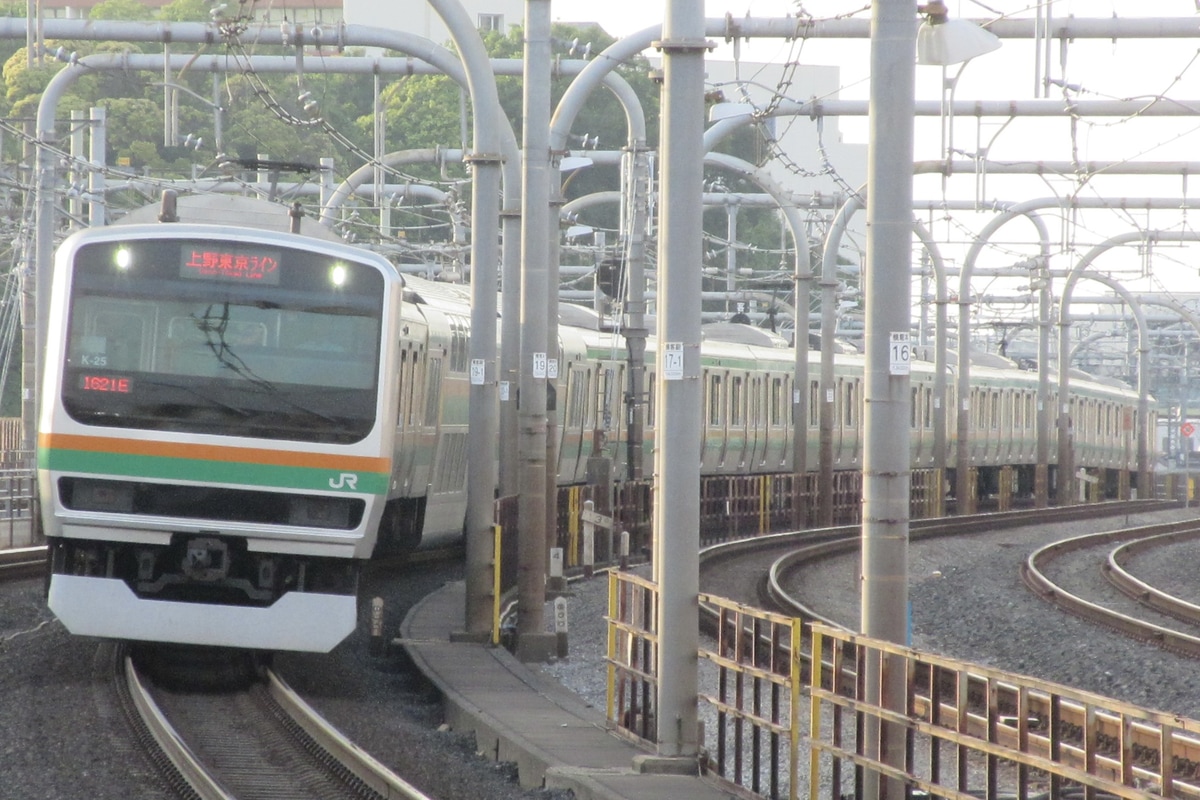 JR東日本 国府津車両センター E231系 コツK-25編成