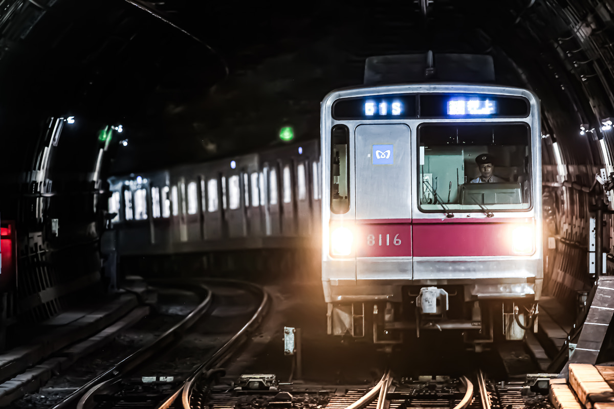 東京メトロ 鷺沼検車区 8000系 8116F