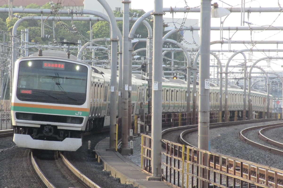 JR東日本 国府津車両センター E231系 コツK-28編成