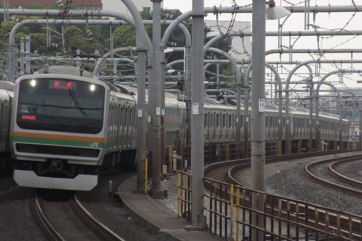 JR東日本 小山車両センター E231系 ヤマU523編成