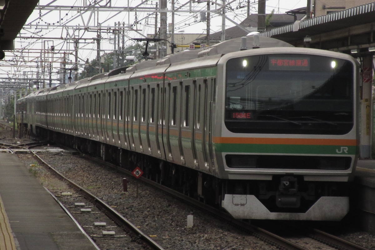 JR東日本 小山車両センター E231系 ヤマU-113編成