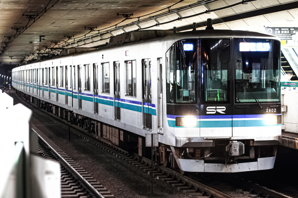 埼玉高速鉄道 浦和美園車両基地 2000系 2102F