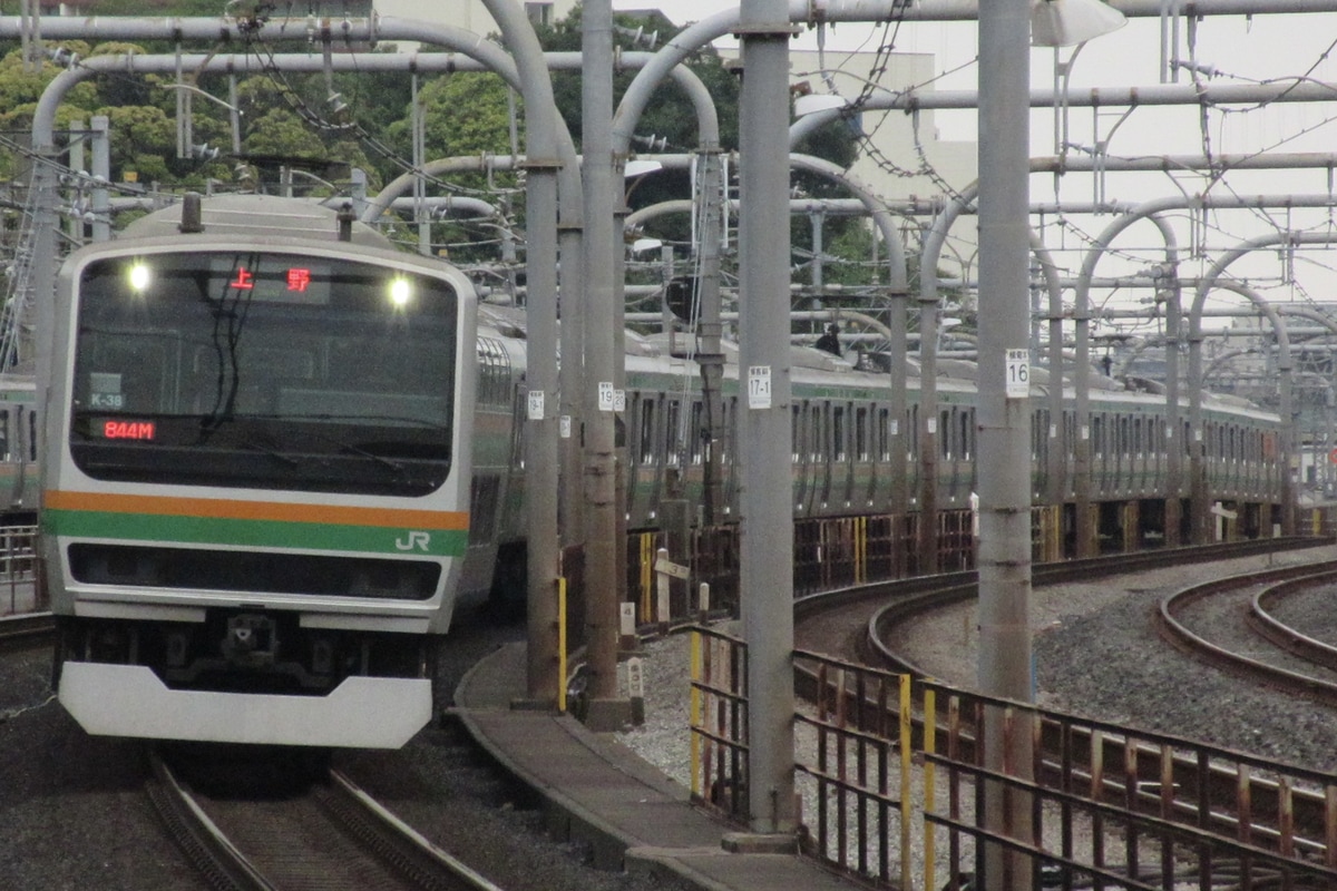 JR東日本 国府津車両センター E231系 コツK-38編成
