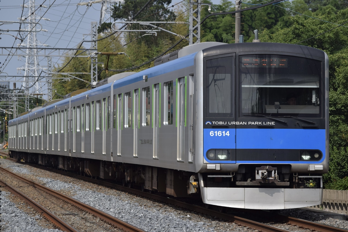 東武鉄道 南栗橋車両管区七光台支所 60000系 61614F