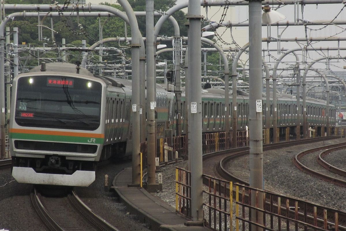 JR東日本 国府津車両センター E231系 コツK-23編成