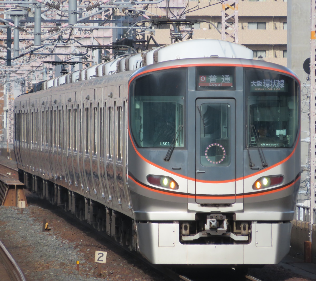 JR西日本 吹田総合車両所森ノ宮支所 323系 LS01編成