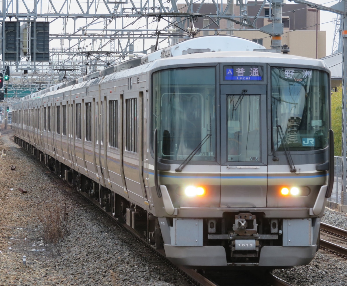JR西日本 網干総合車両所本所 223系 ホシV5編成