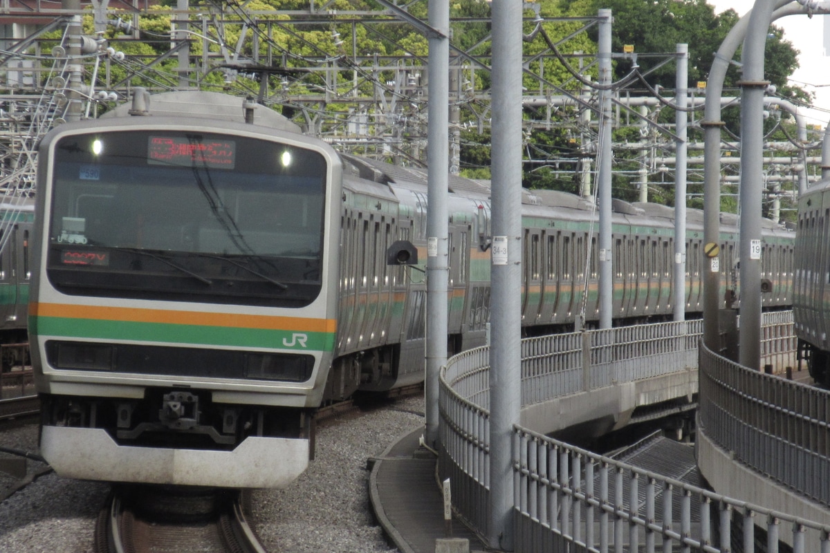 JR東日本 小山車両センター E231系 ヤマU590編成