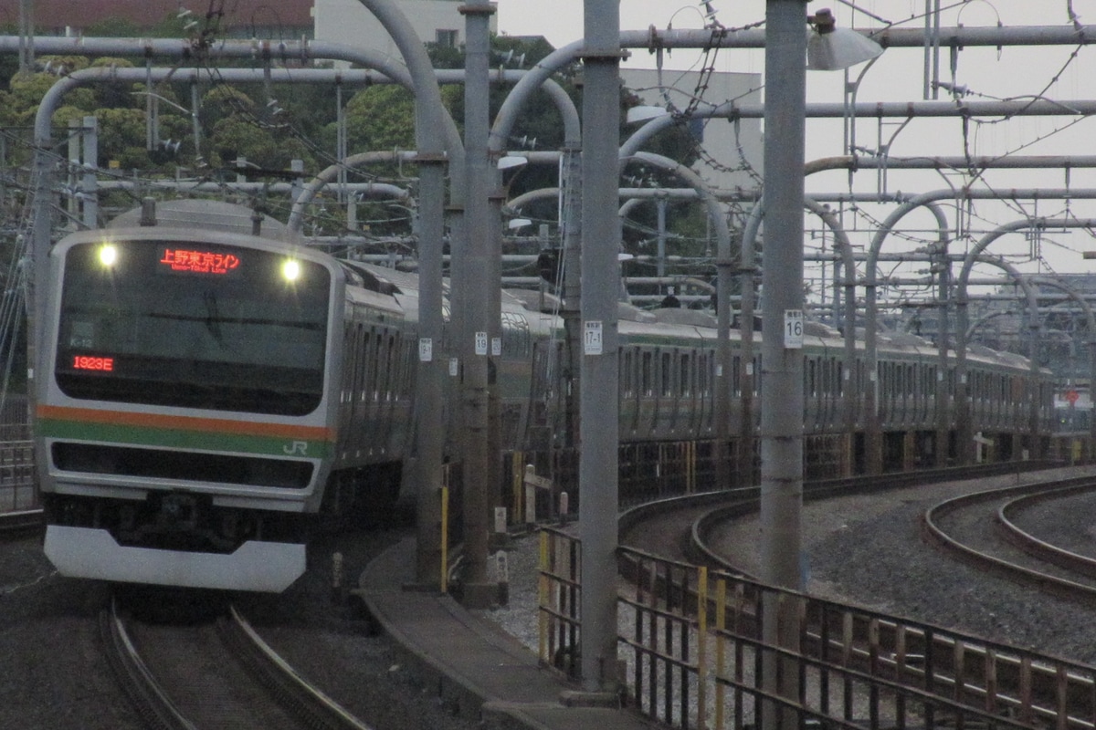JR東日本 国府津車両センター E231系 コツK-12編成