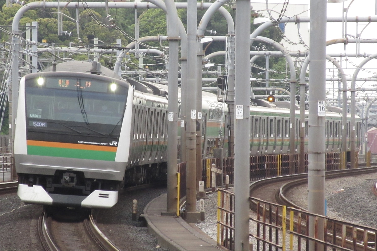 JR東日本 小山車両センター E233系 ヤマU626編成