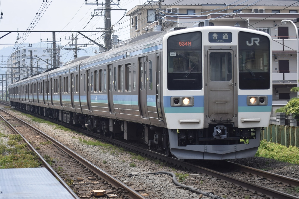 JR東日本 長野総合車両センター 211系 ナノN610編成