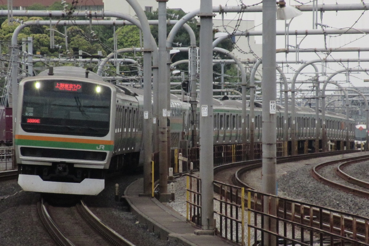 JR東日本 国府津車両センター E231系 コツK-33編成