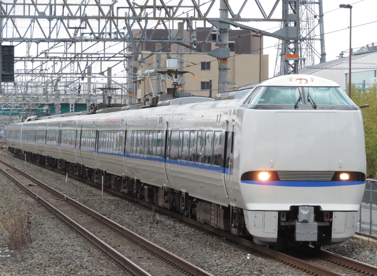 JR西日本 吹田総合車両所京都支所 683系 キトB35編成