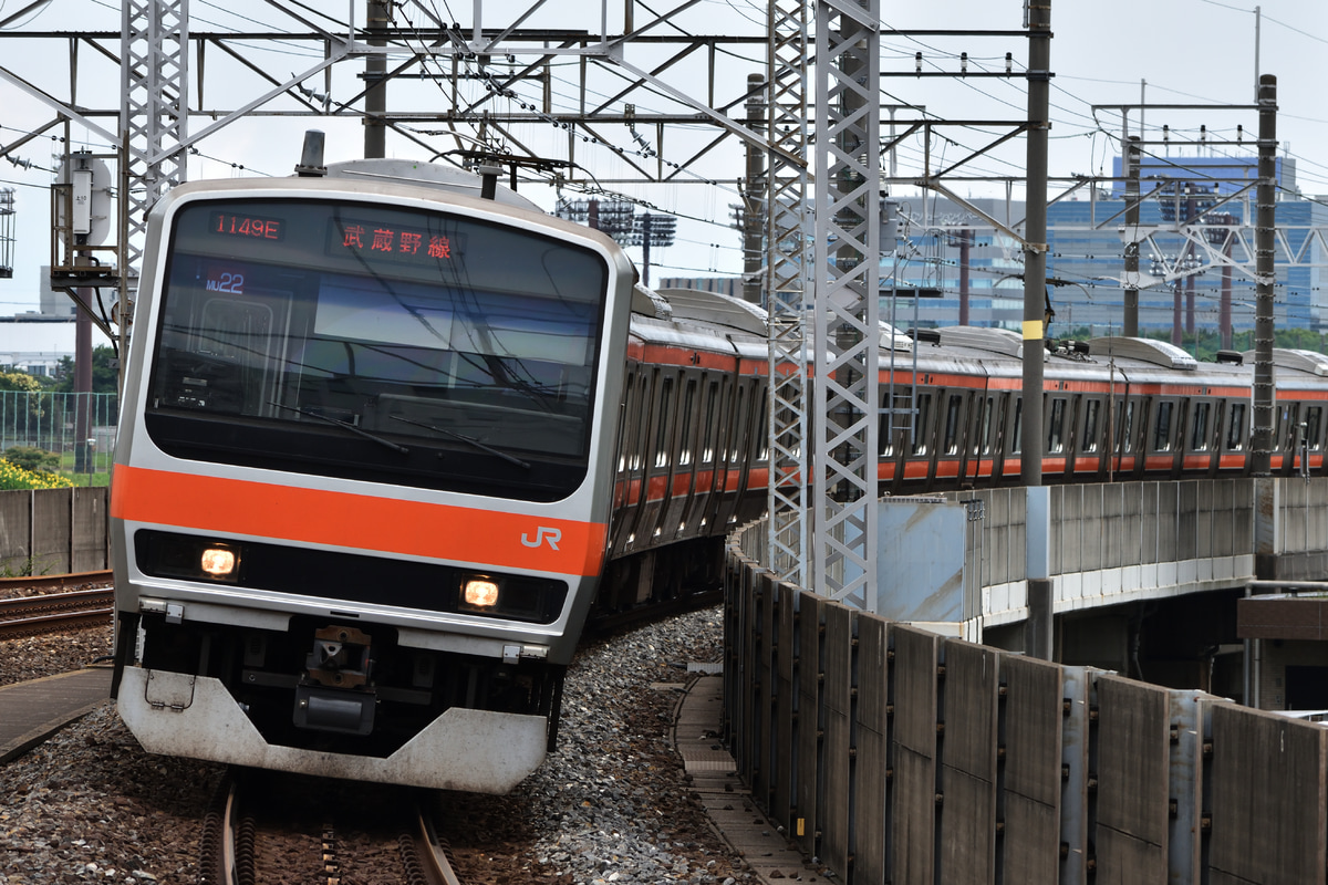 JR東日本 京葉車両センター E231系 MU22編成