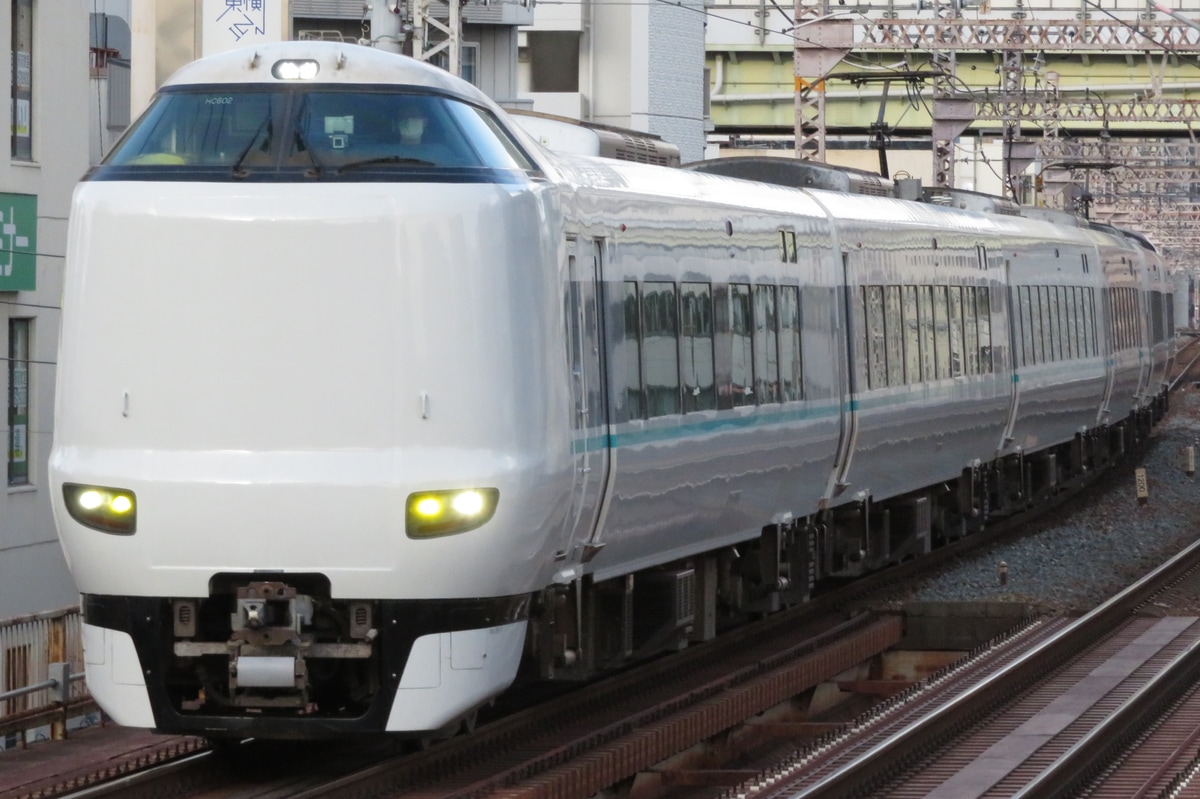 JR西日本 吹田総合車両所日根野支所 287系 HC602編成