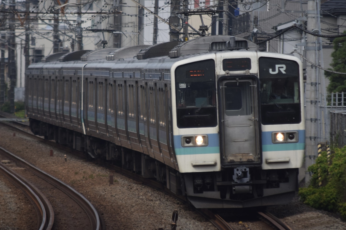 JR東日本 長野総合車両センター 211系 ナノN317編成
