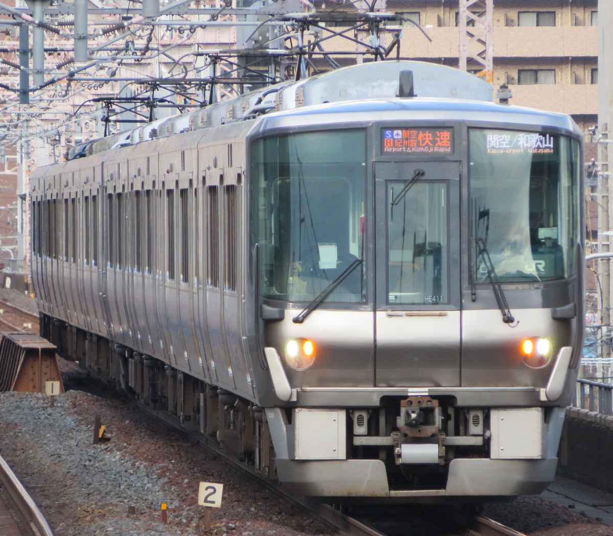 JR西日本 吹田総合車両所日根野支所 223系 HE411編成