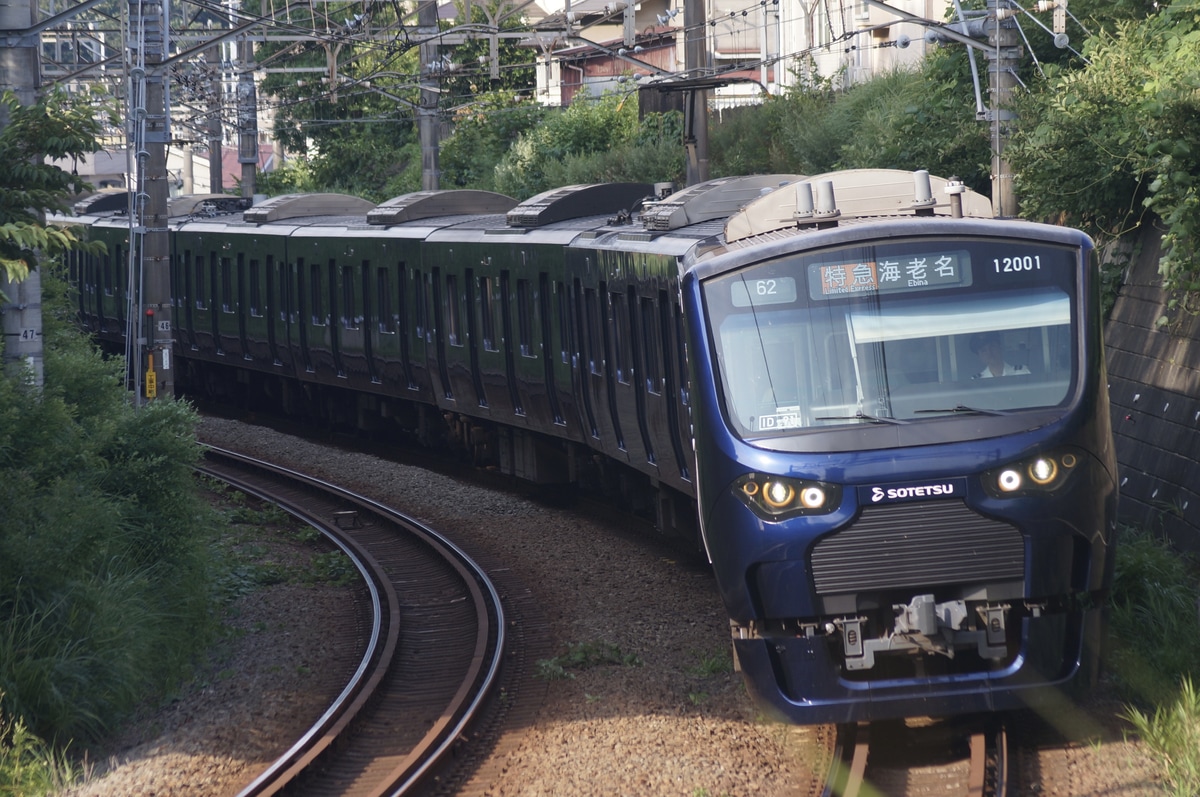相模鉄道 かしわ台車両センター 12000系 12101f