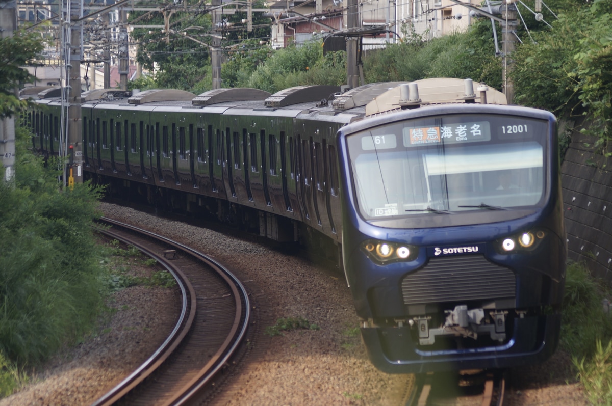 相模鉄道 かしわ台車両センター 12000系 12101f