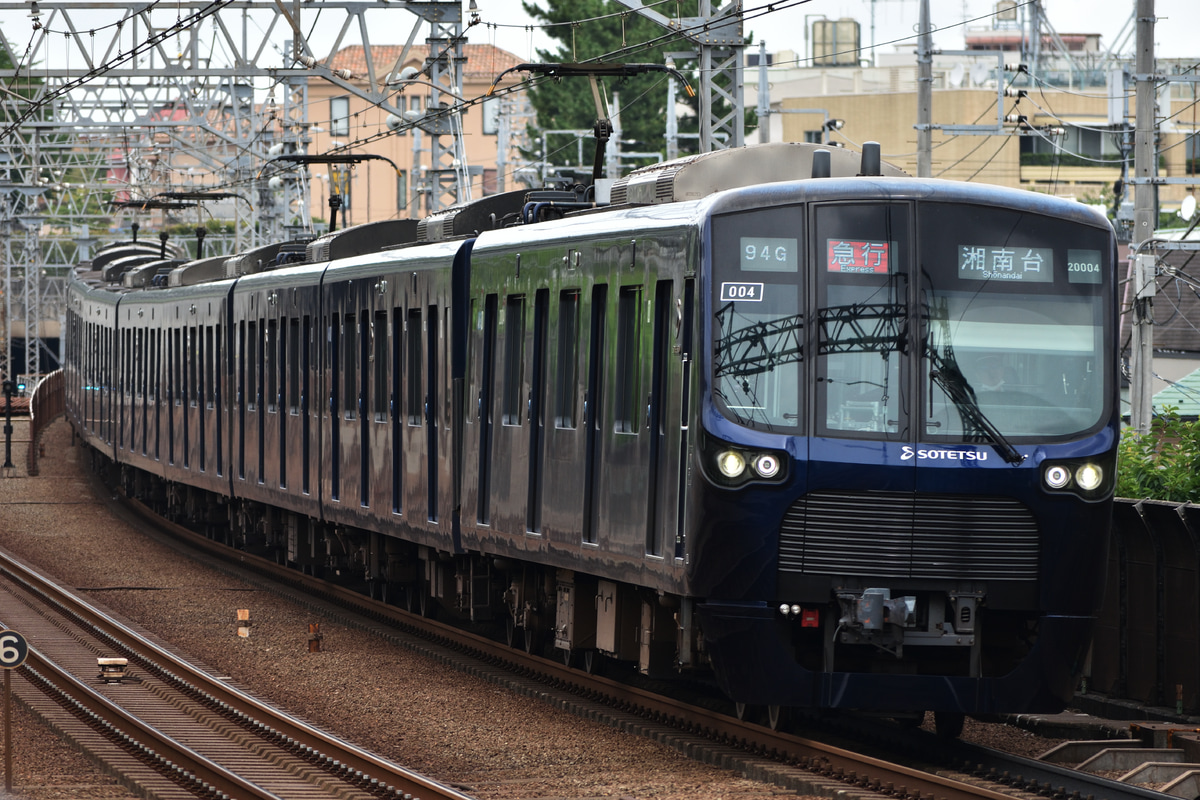 相模鉄道 かしわ台車両センター 20000系 20104F
