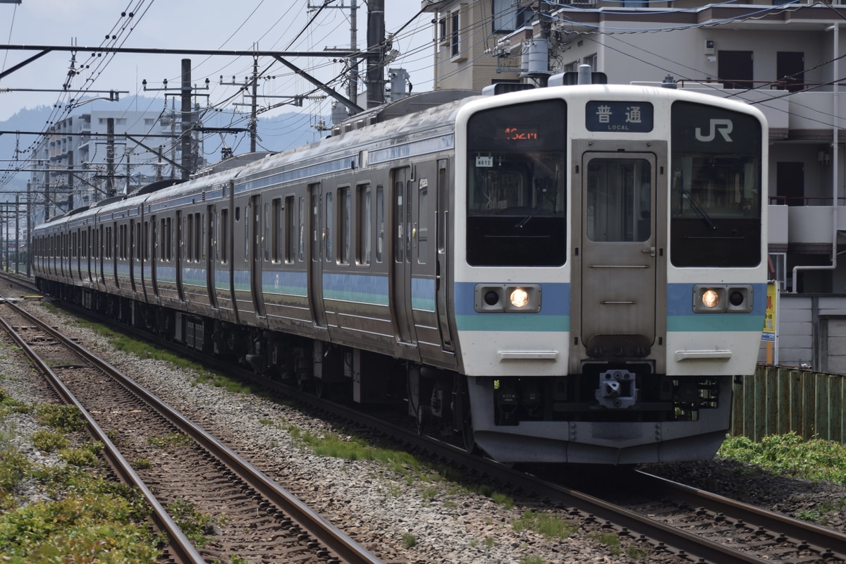 JR東日本 長野総合車両センター 211系 ナノN612編成