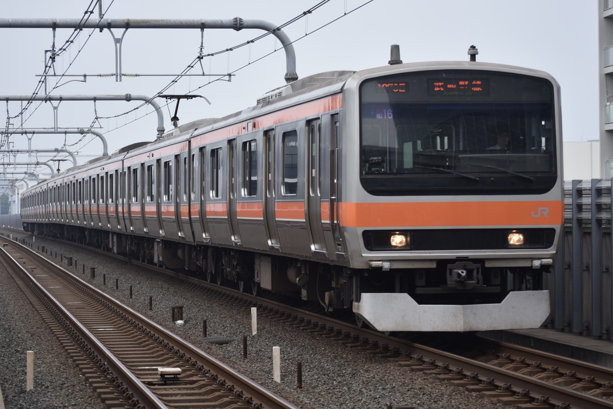 JR東日本 京葉車両センター E231系 ケヨMU16編成
