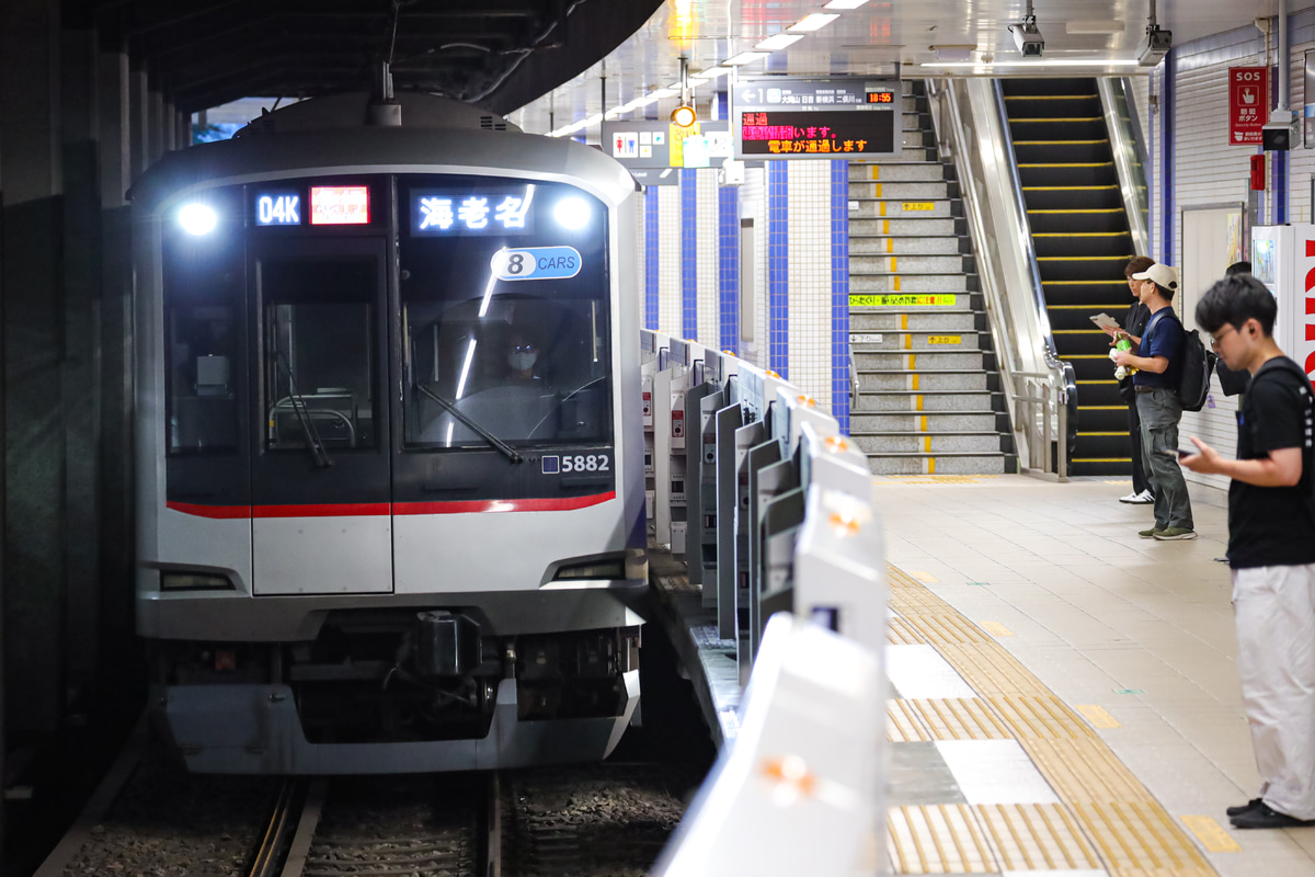 東急電鉄 元住吉検車区 5080系 5182F