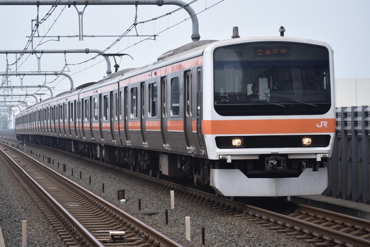 JR東日本 京葉車両センター 209系 ケヨM75編成