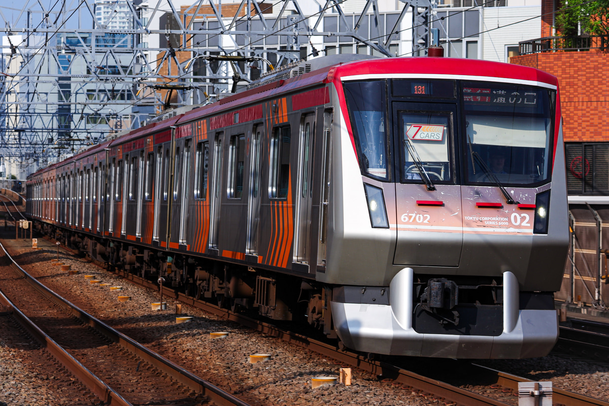 東急電鉄 長津田検車区 6000系 6102F