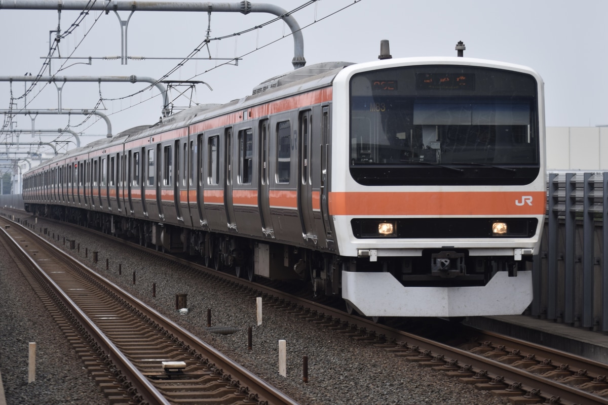 JR東日本 京葉車両センター 209系 ケヨM83編成