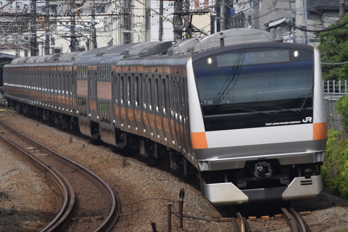 JR東日本 豊田車両センター本区 E233系 トタT35編成